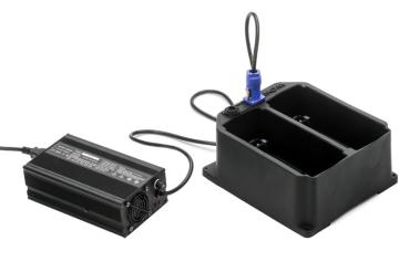 Charging tray for WoW 774/775 batteries